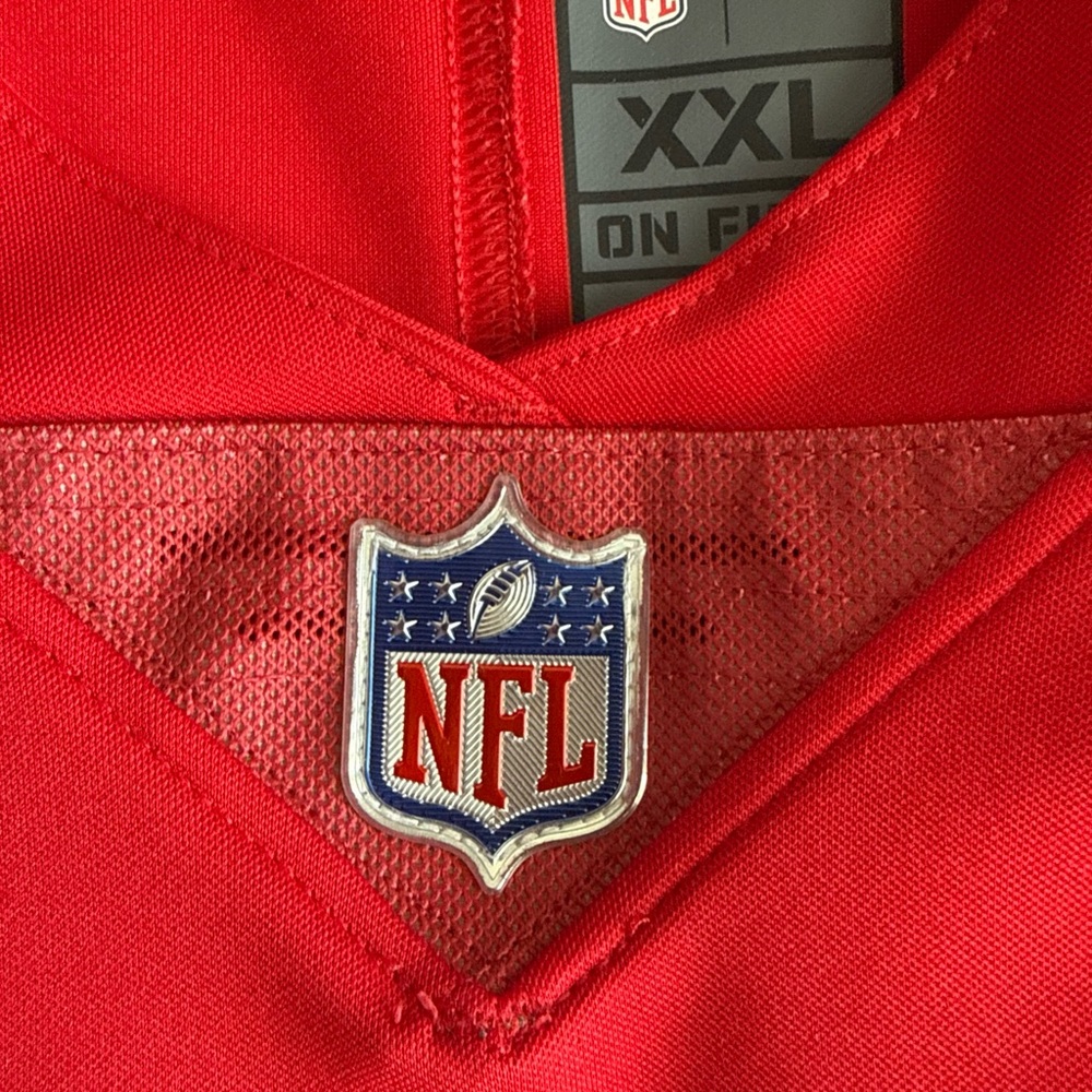 Men’s Nike Trey Lance #5 San Francisco 49ers Vapor Lmtd NFL Jersey Sz 2XL - RARE - Picture 5 of 6